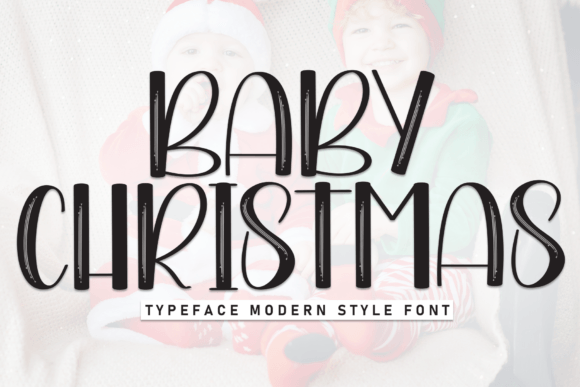 Baby Christmas Display Font for Digital Branding and Web Headers