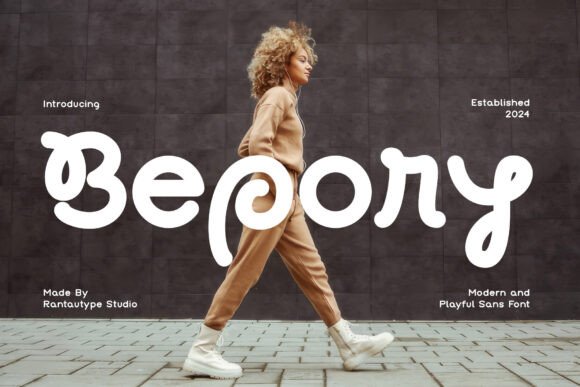 Bepory: A Casual Sans Serif Font for Crafters and Handmade Product Design