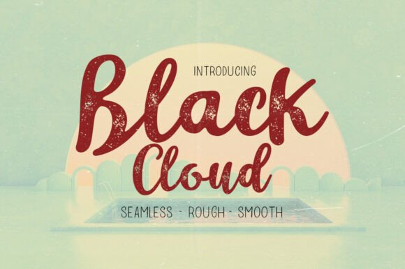 Black Cloud Font for Bold Design