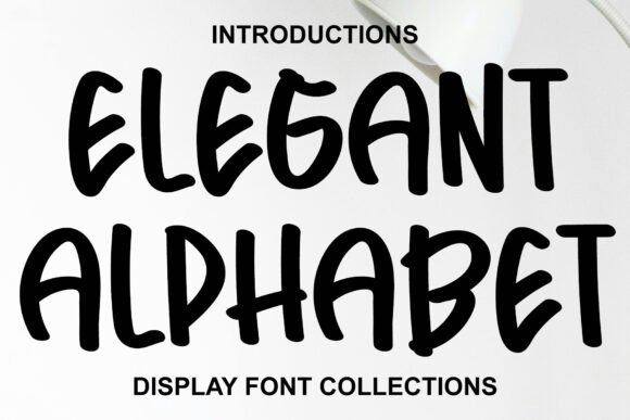 Elegant Alphabet: A Display Font for Cheerful Branding