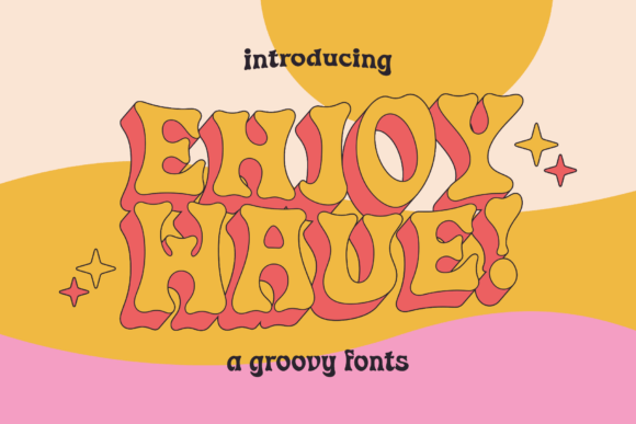 Enjoy Wave – A Retro Font for Modern Brands