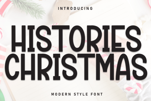 Histories Christmas Font Review