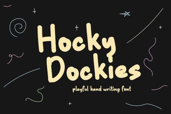 Hocky Dockies Font for Small Business Branding That Stands Out
