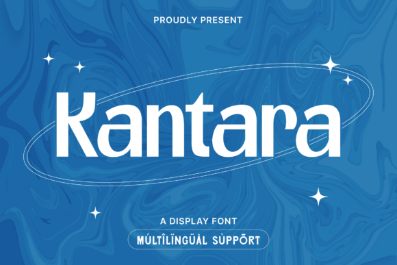 Kantara: A Bold Display Font for Small Business Branding