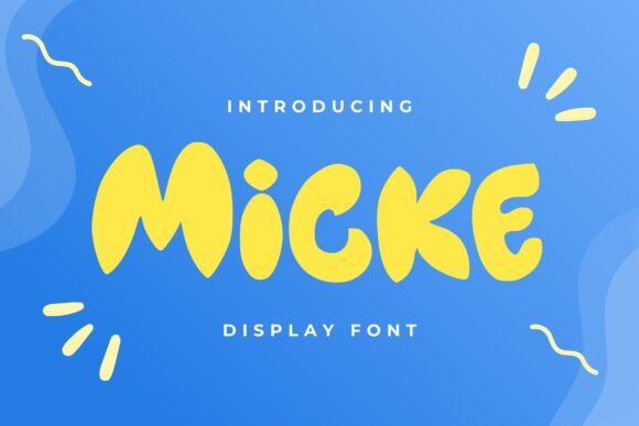 Micke Font for Bold Web Design