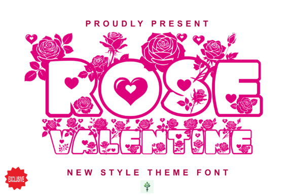 Rose Valentine: A Display Font for Vibrant Brand Identities