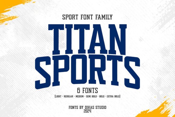 Titan Sports Font for Bold Campaigns