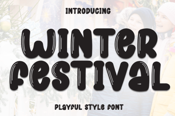 Winter Festival Font
