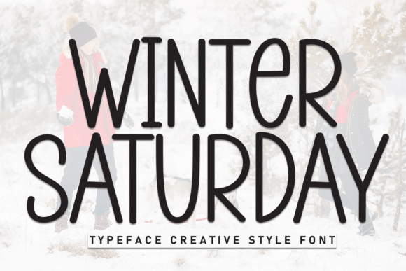 Winter Saturday Font