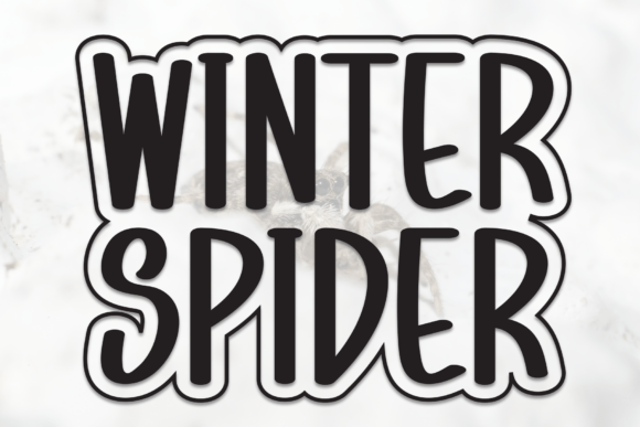 Winter Spider Font Review