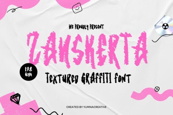 Zanskerta Font for Bold Design Projects